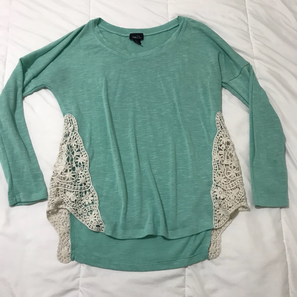 Lace long sleeve